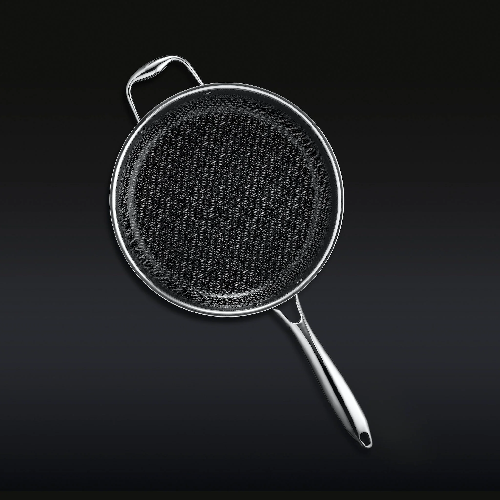 3 Litre Hybrid Deep Sauté Pan with Lid - Image 3