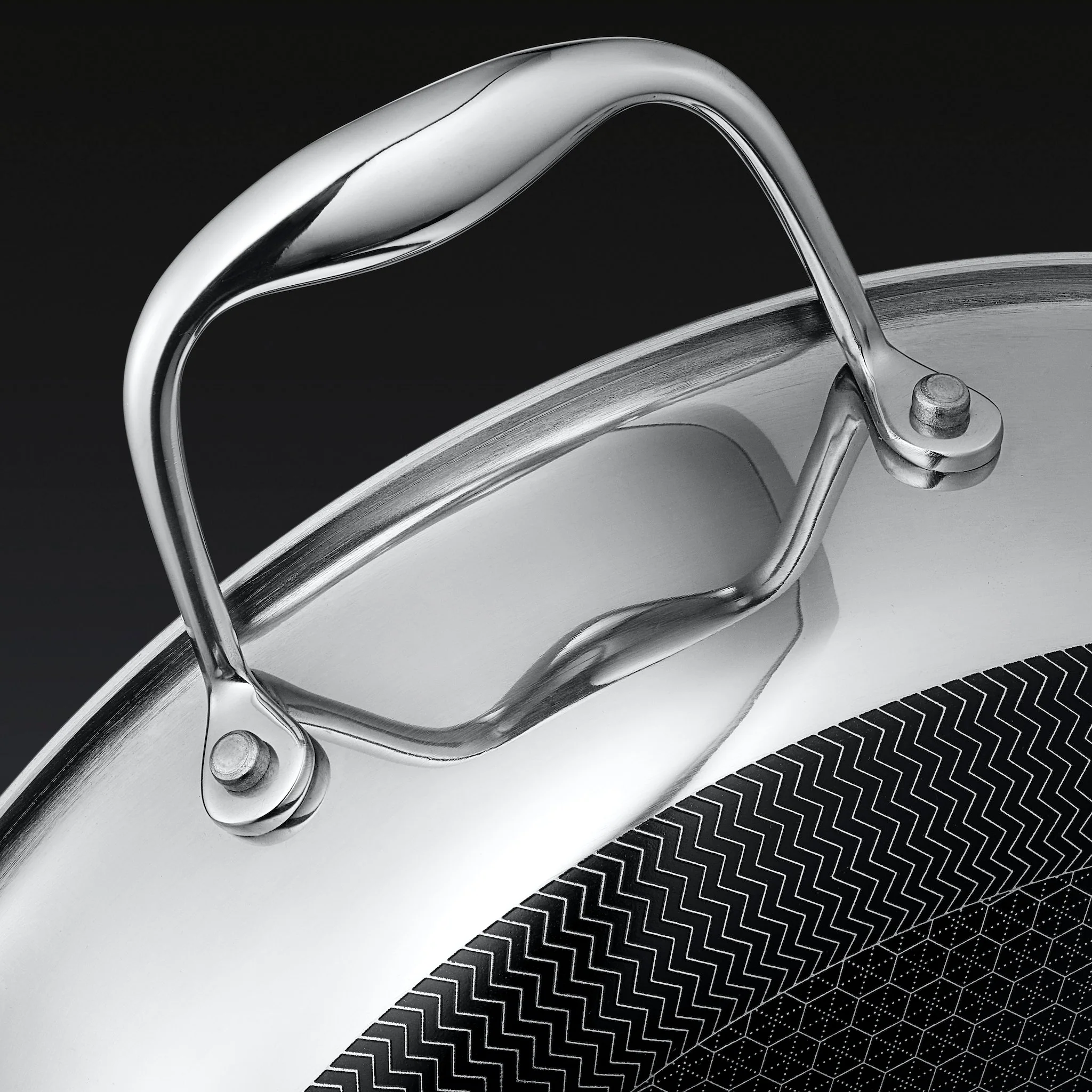 3 Litre Hybrid Deep Sauté Pan with Lid - Image 5