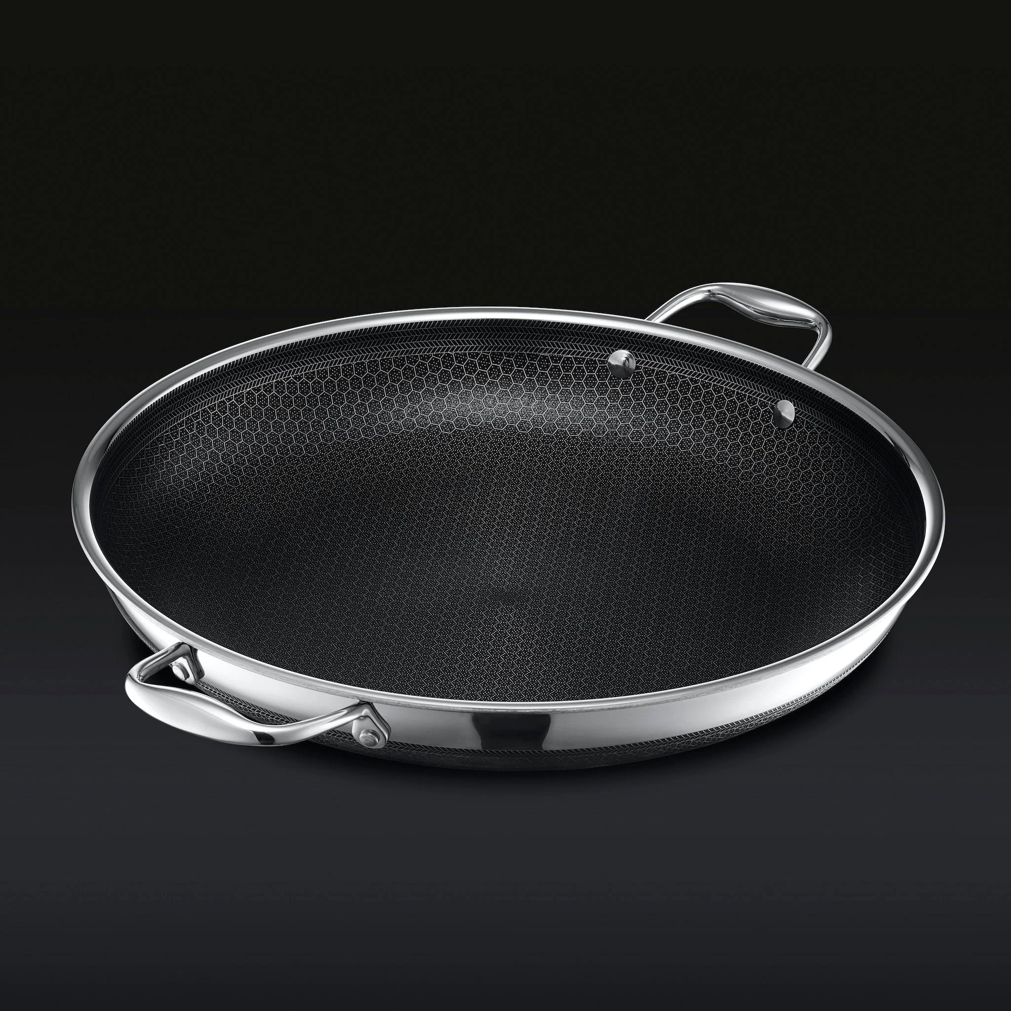 35 cm Hybrid Wok with Lid - Image 3