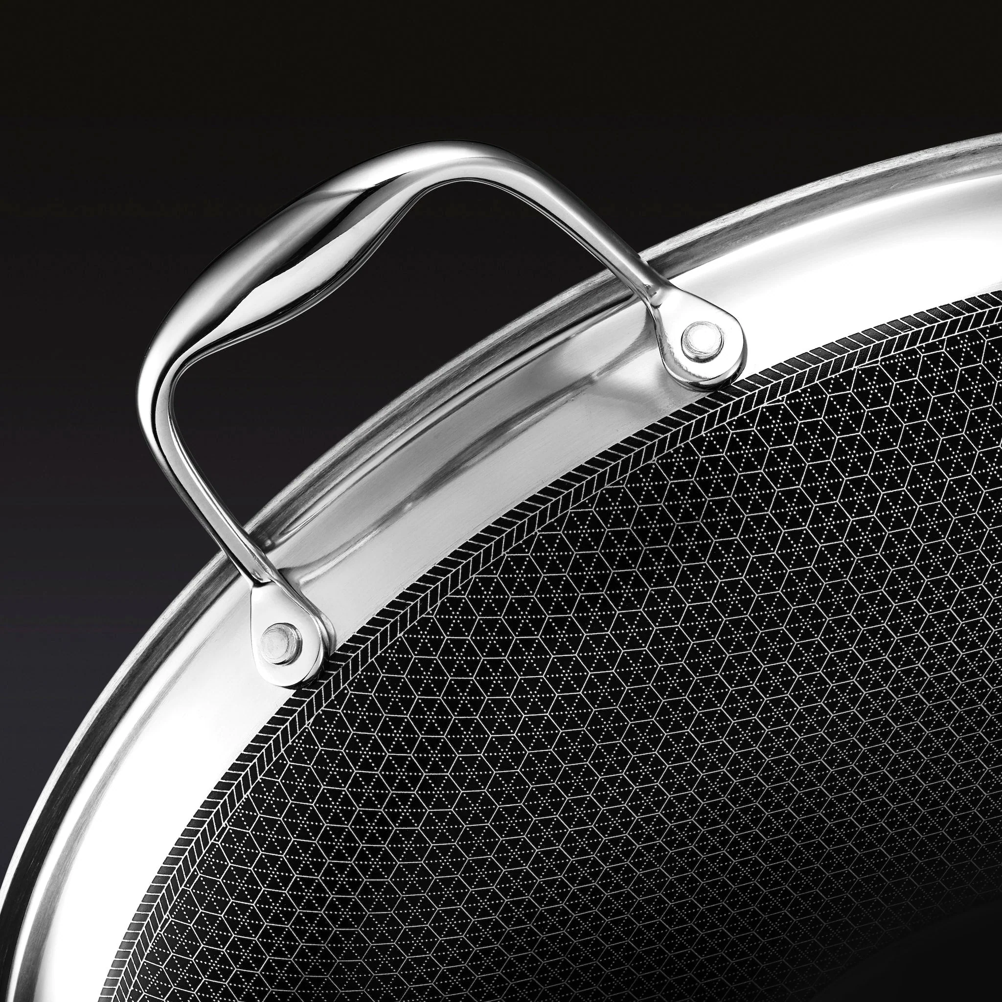 35 cm Hybrid Wok with Lid - Image 4