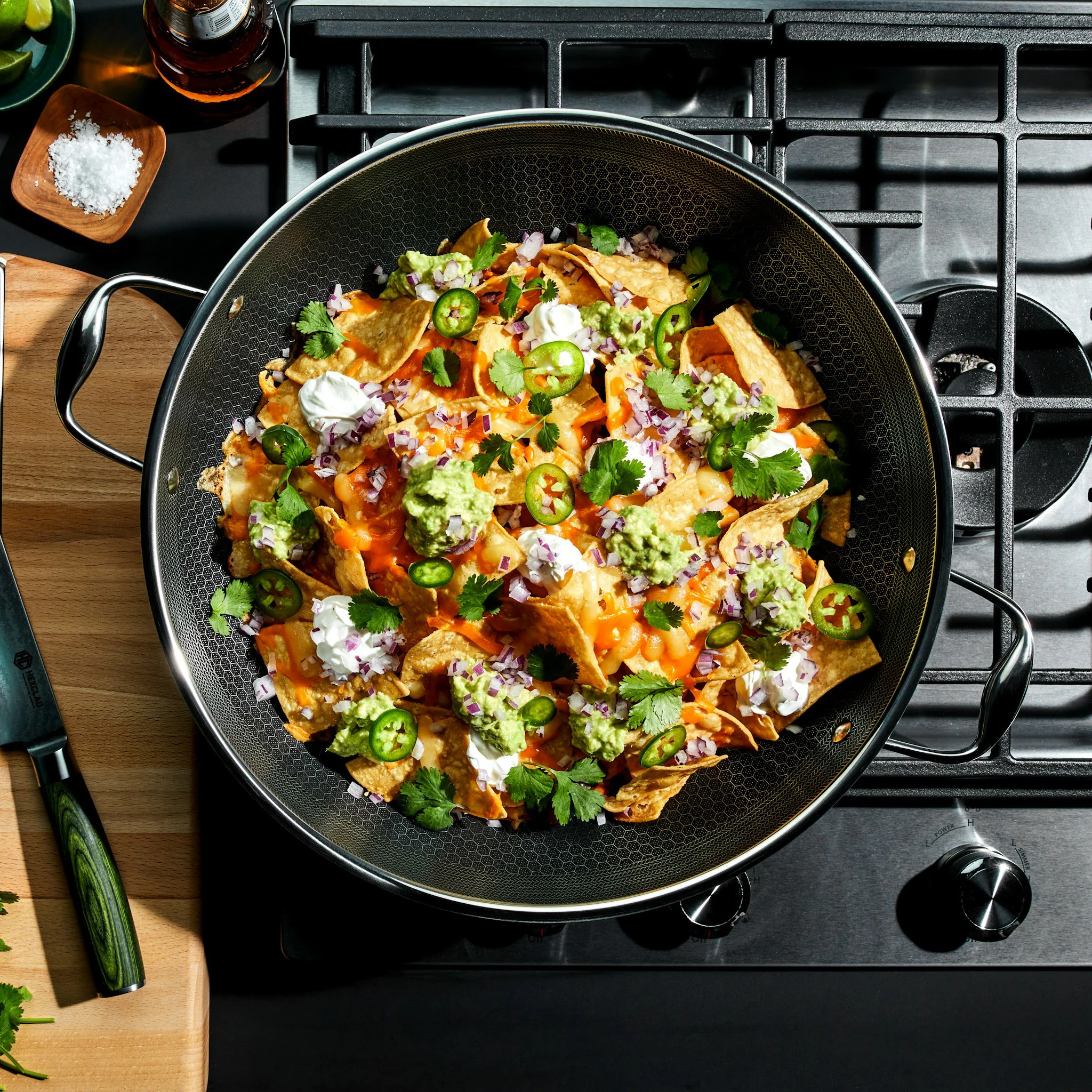 35 cm Hybrid Wok with Lid - Image 7