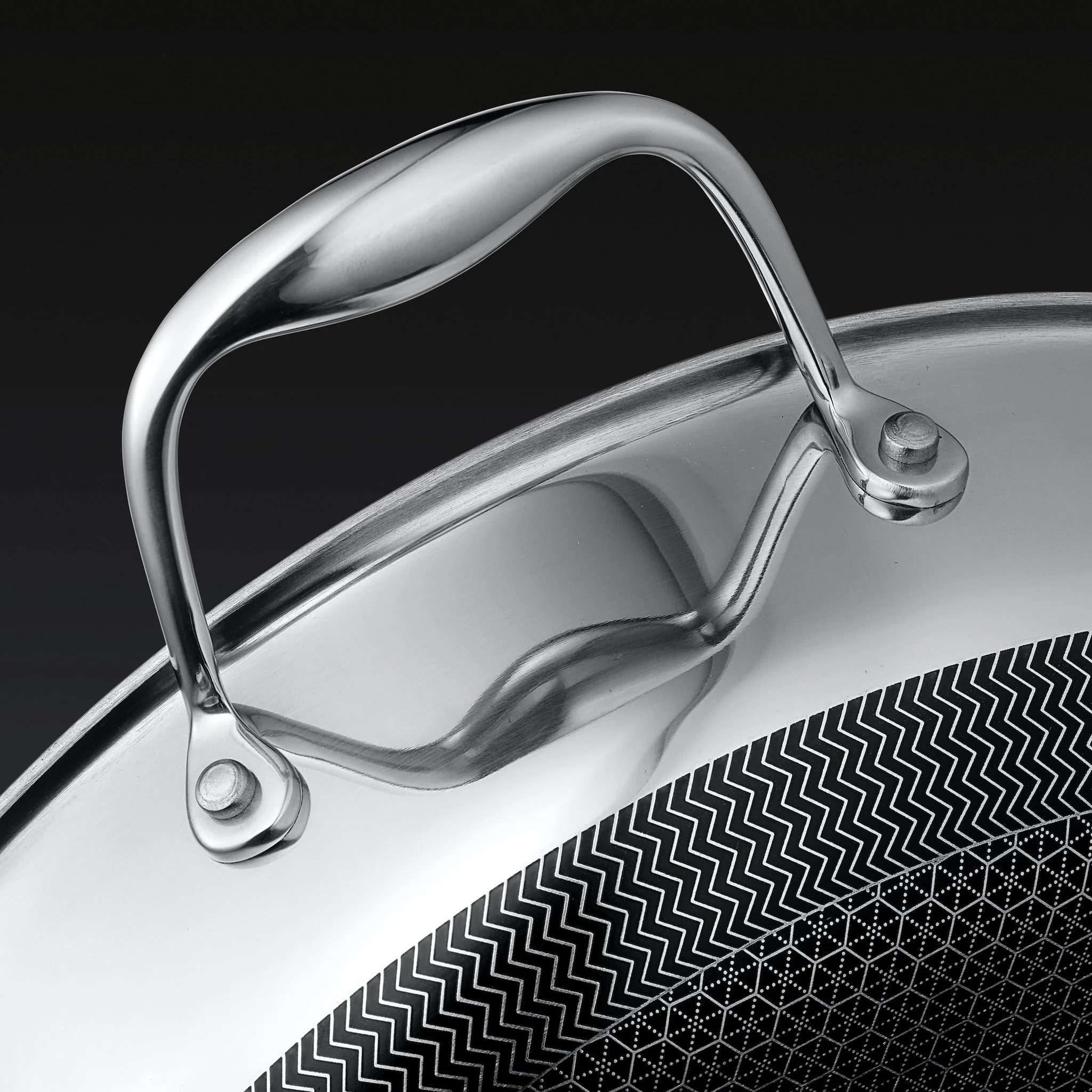 4.3 Litre Hybrid Deep Sauté Pan with Lid - Image 4