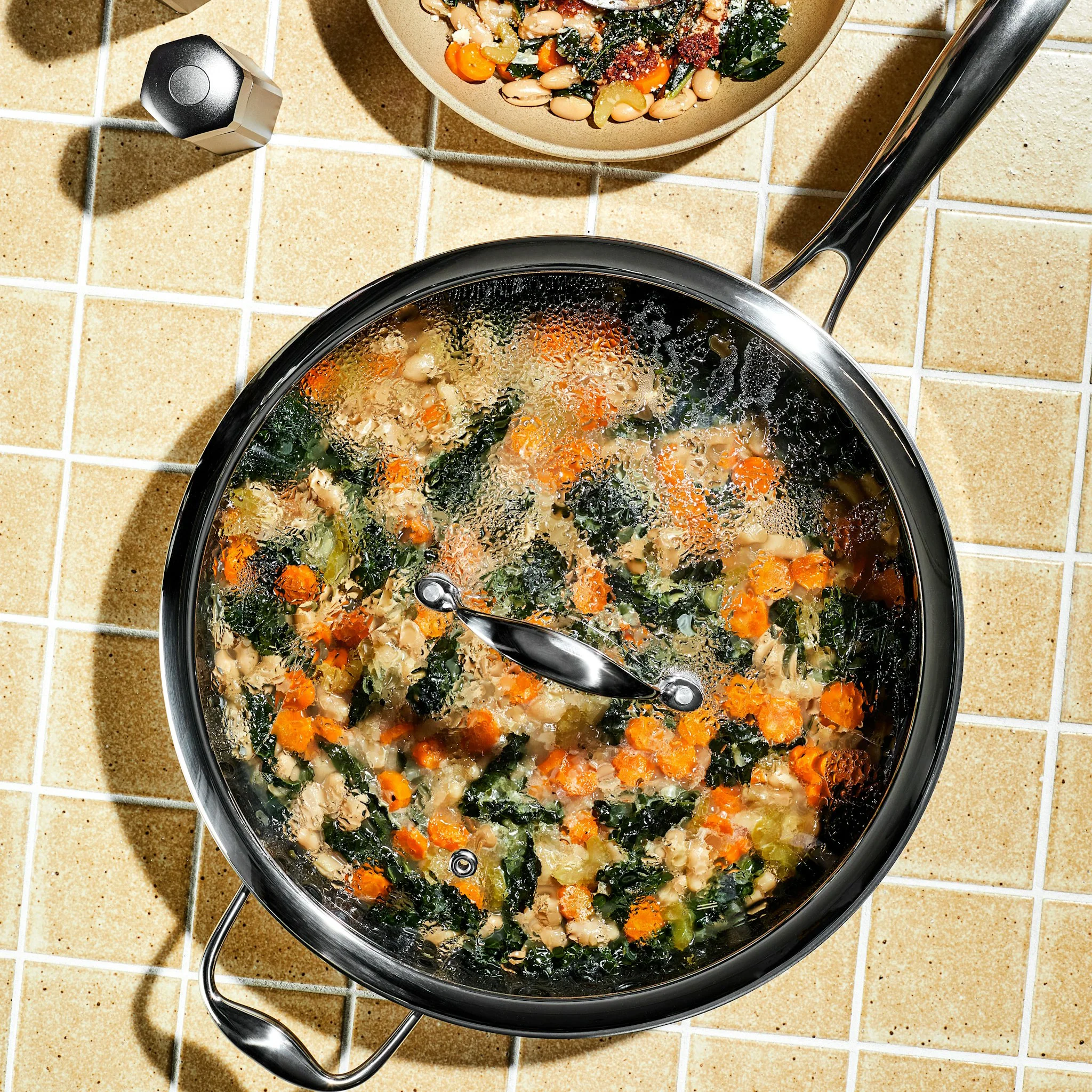 5 Litre Hybrid Deep Sauté Pan with Lid - Image 6