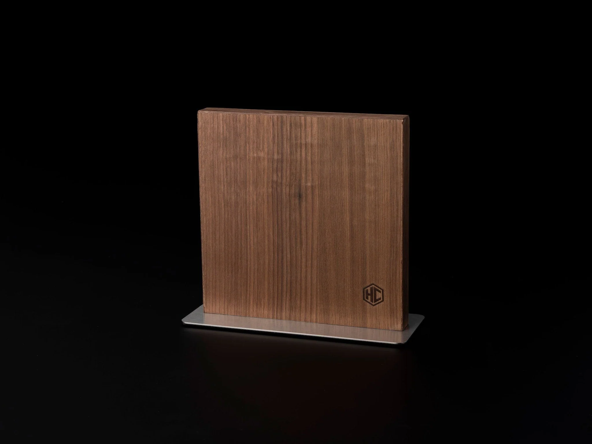 6 pc Japanese Damascus Steel Knife Set w/ Magnetic Knife Block - Image 3