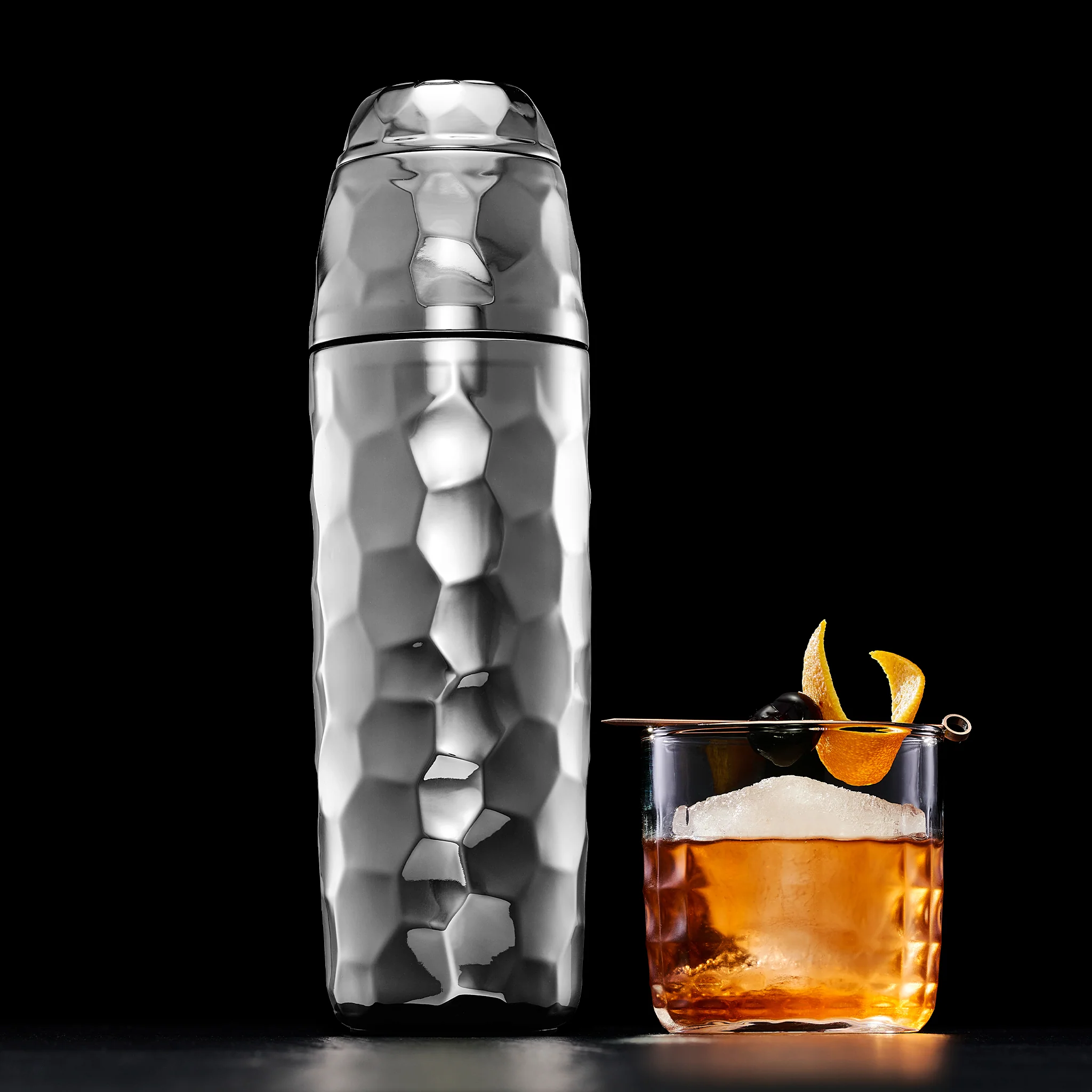 Cocktail Shaker, 740 ml (Chrome) - Image 6