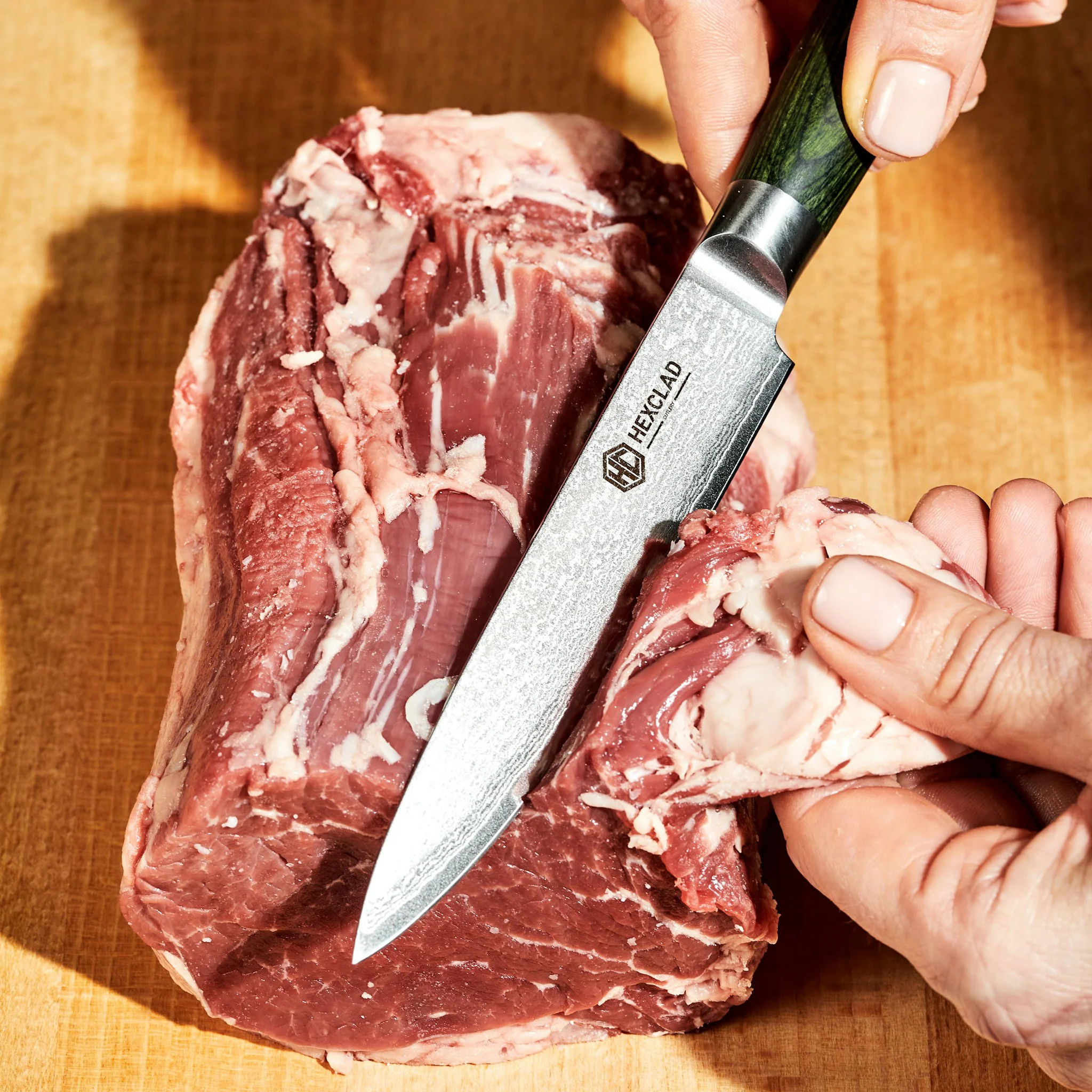 Damascus Steel 13 cm Utility Knife - Image 6