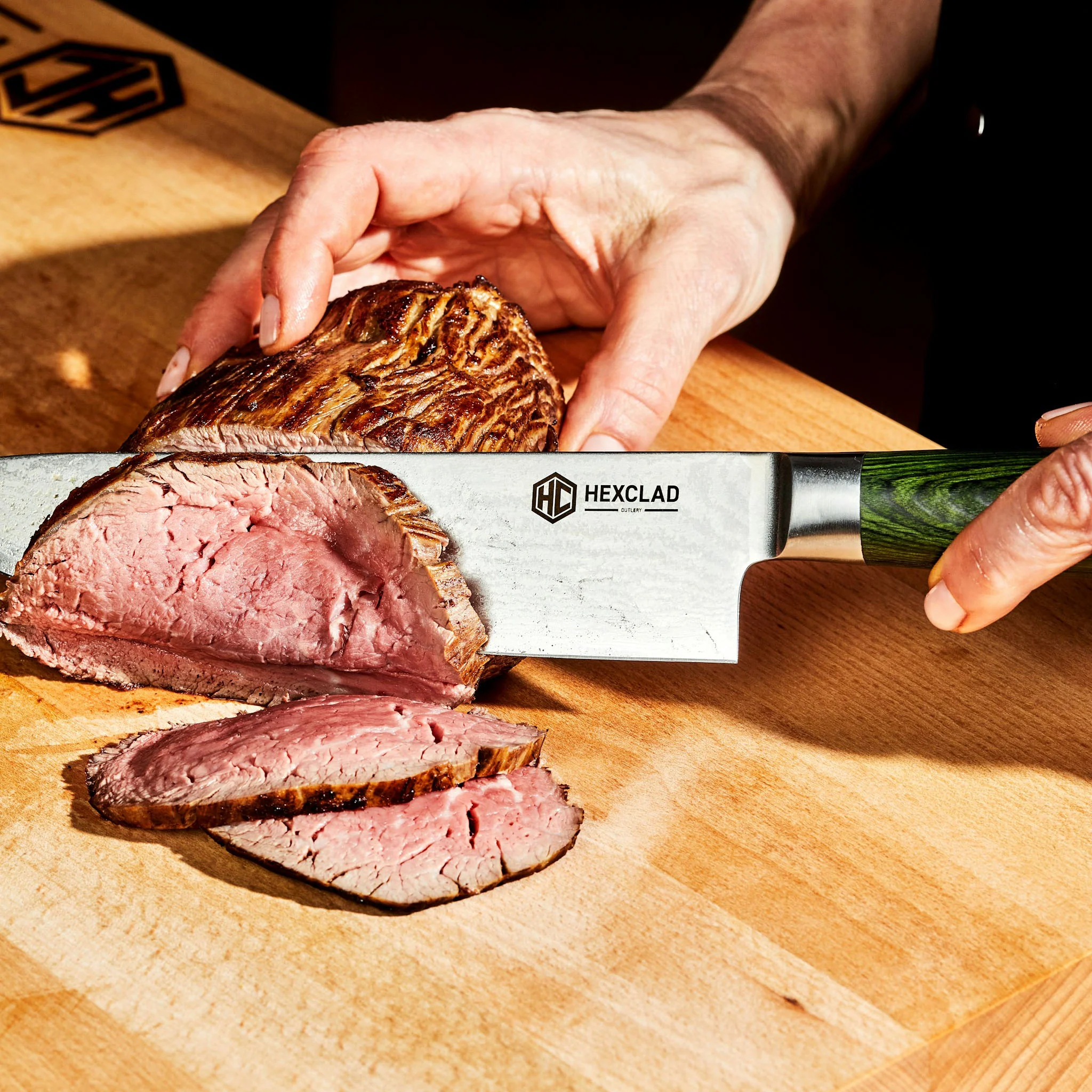 Damascus Steel 20 cm Chef's Knife - Image 4