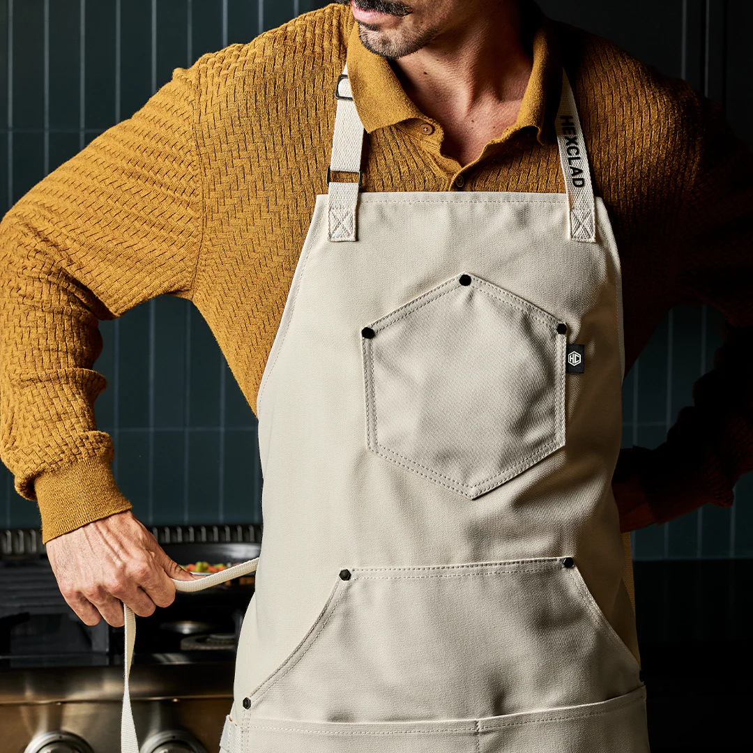 Eco Modern Apron (Ecru) - Image 4