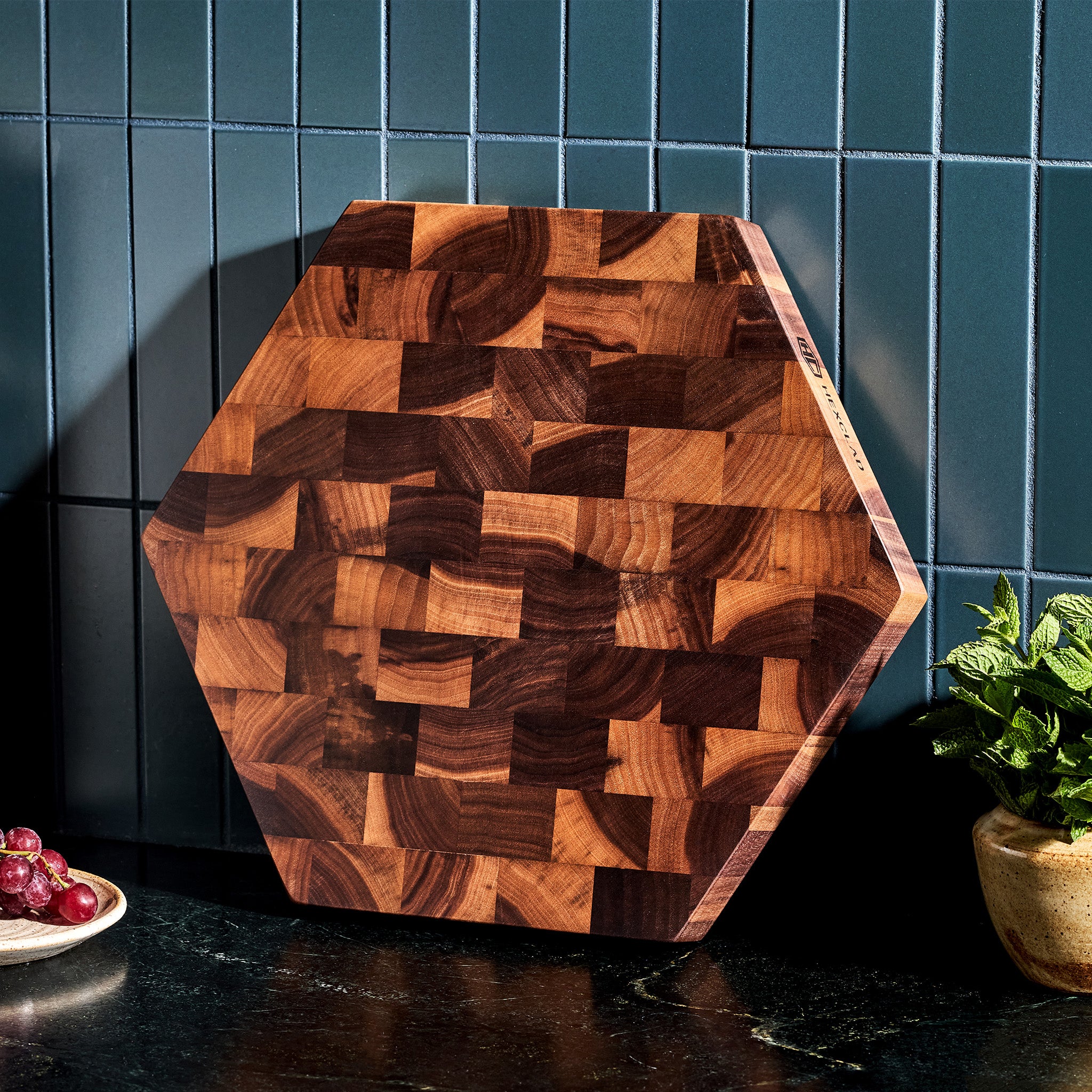 End Grain Walnut Charcuterie Board - Image 8