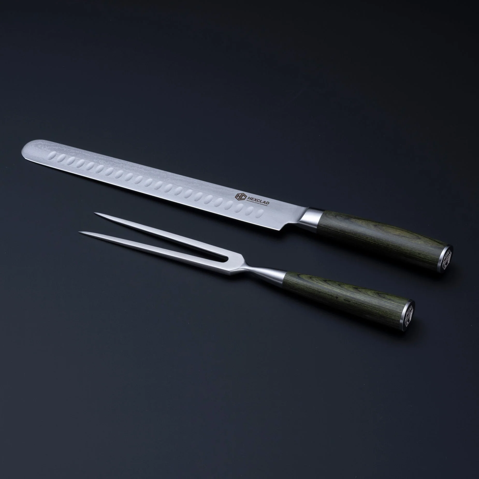 HexClad Hybrid Carving and Roasting Set - Image 4