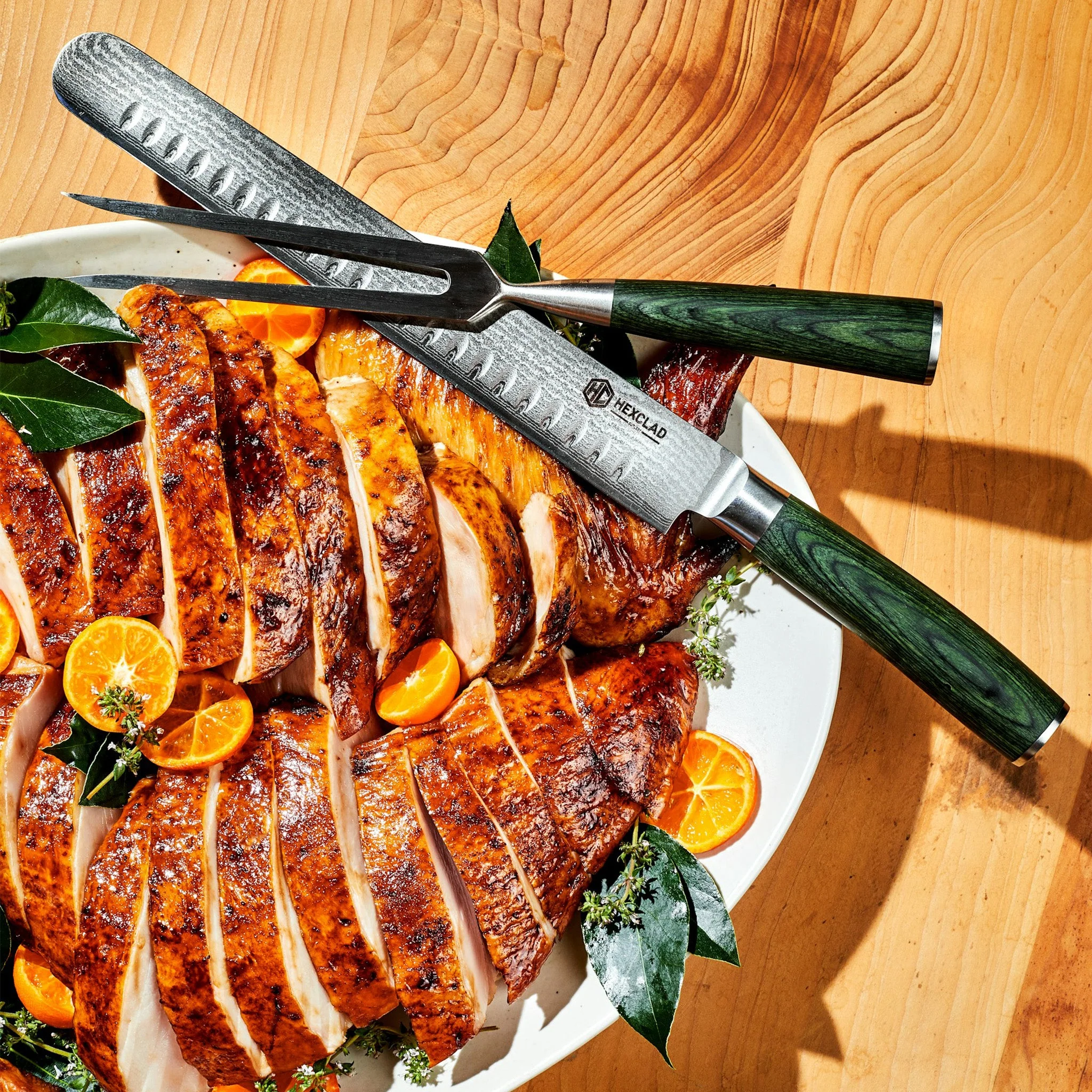 HexClad Hybrid Carving and Roasting Set - Image 7