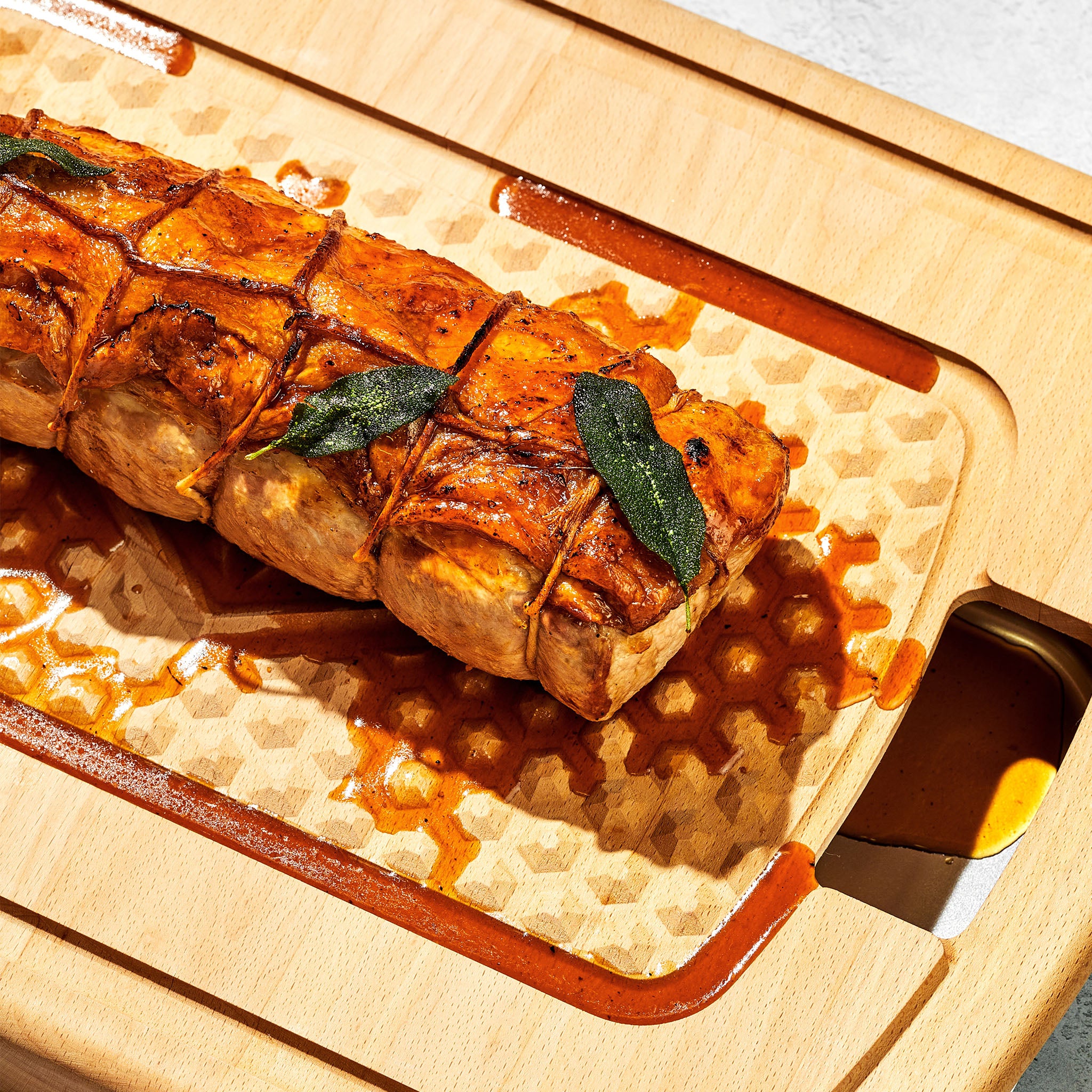 HexClad Hybrid Carving and Roasting Set - Image 8