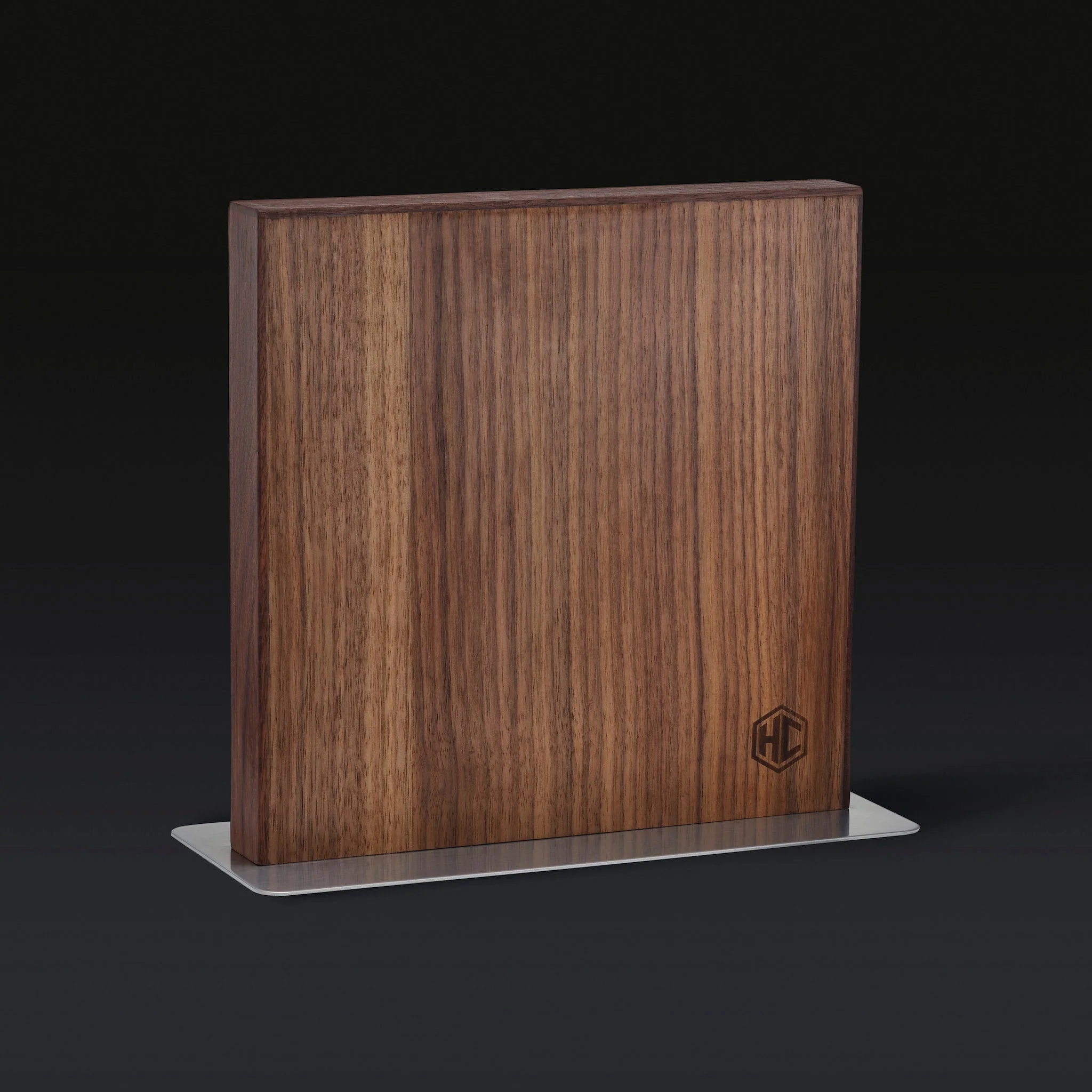 HexClad Magnetic Walnut Knife Block - Image 4