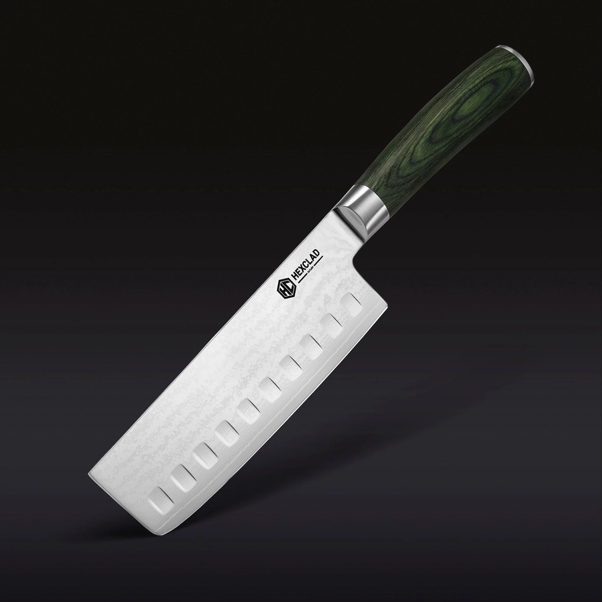 Damascus Steel 16 cm Nakiri Knife - Image 4